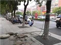 光纜入地，市內(nèi)通信線路改造工程